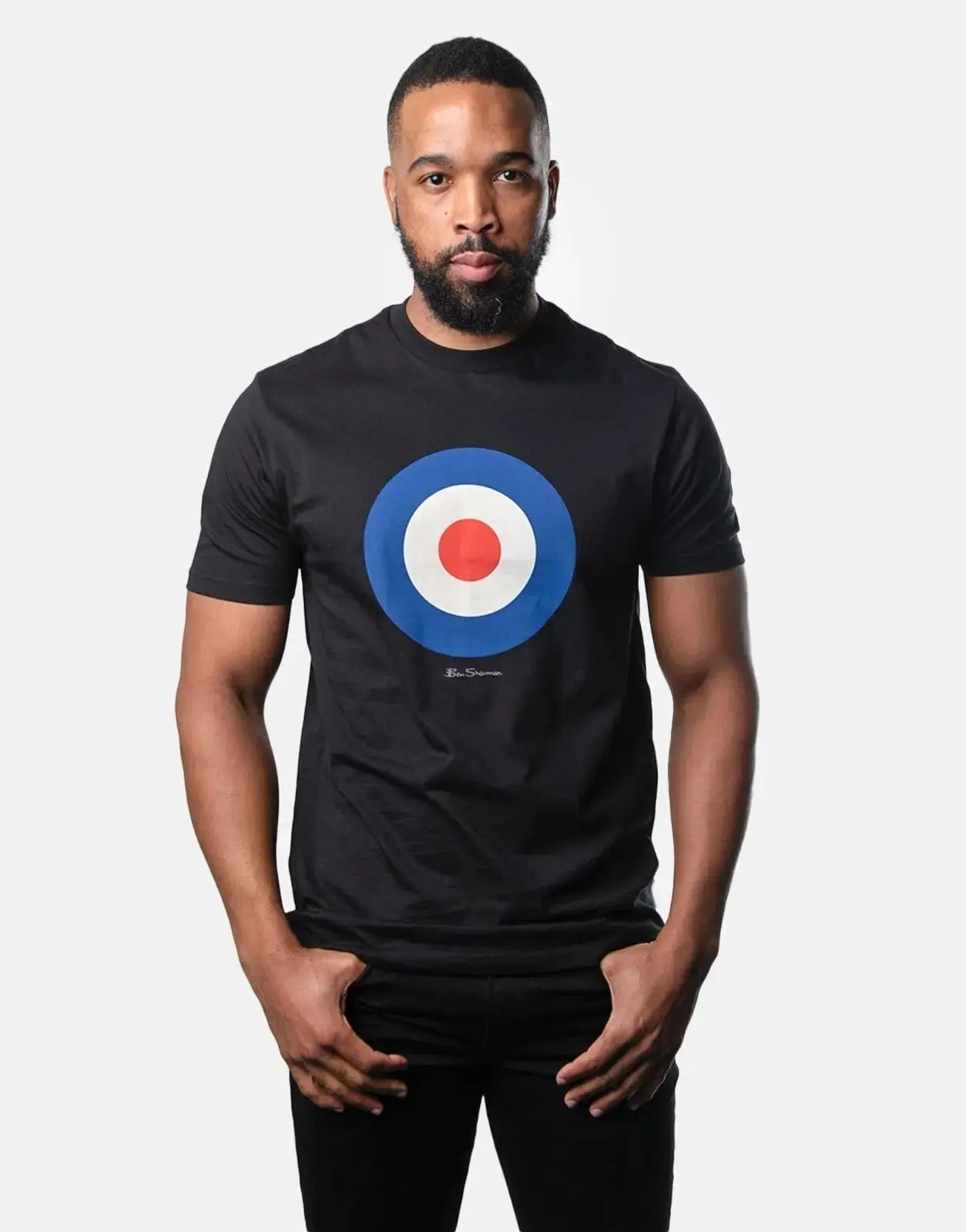 Ben Sherman Black Target T-Shirt - Subwear