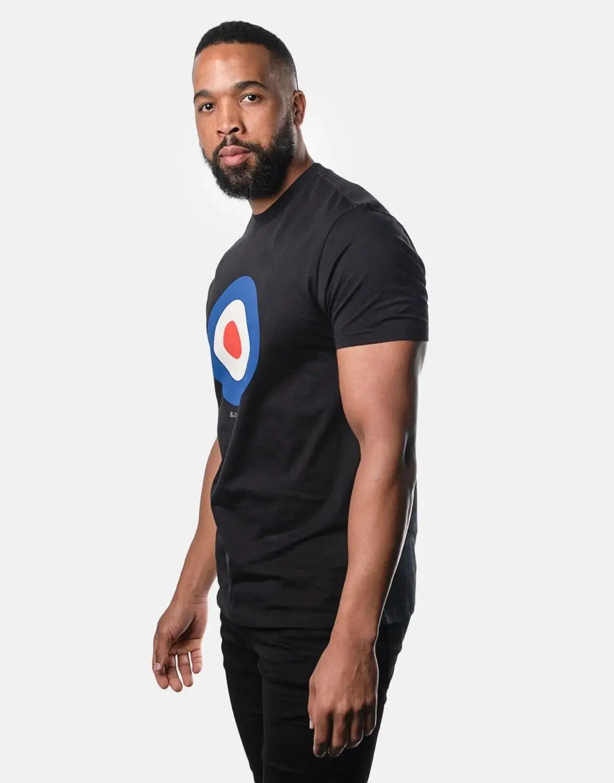 Ben Sherman Black Target T-Shirt - Subwear
