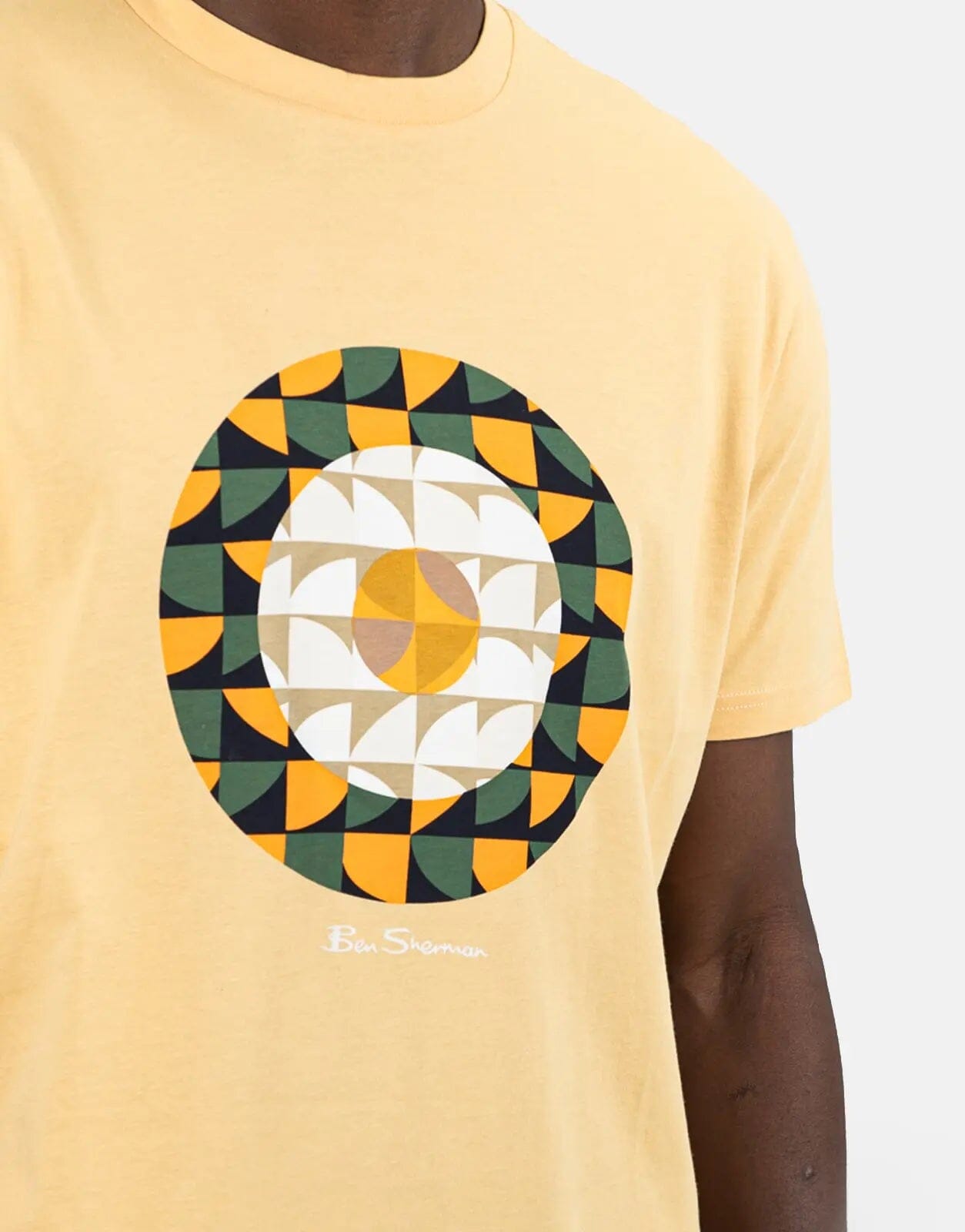 Ben Sherman GEO Target New Wheat T-Shirt - Subwear