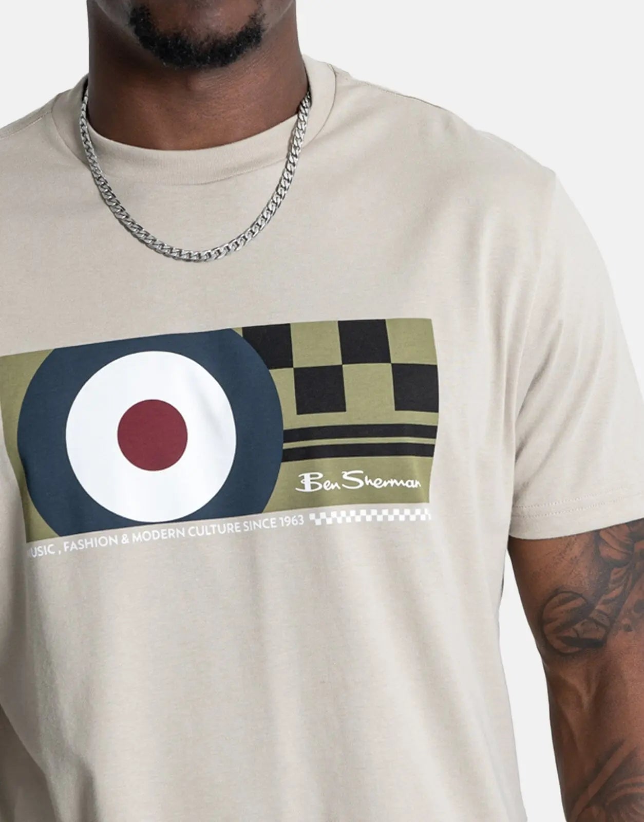 Ben Sherman Knock Out Brown T-Shirt - Subwear
