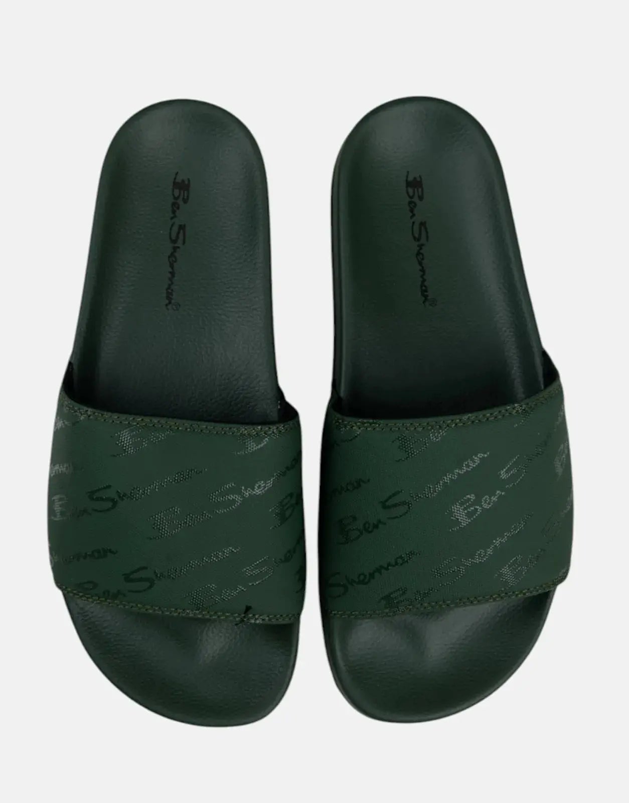 Ben Sherman Olive Slides - Subwear