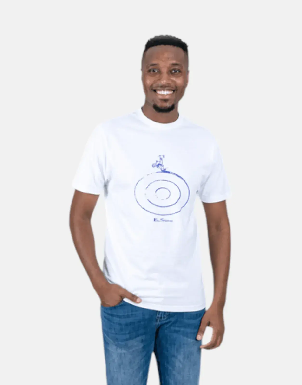 Ben Sherman Rascal Rider White T-Shirt - Subwear