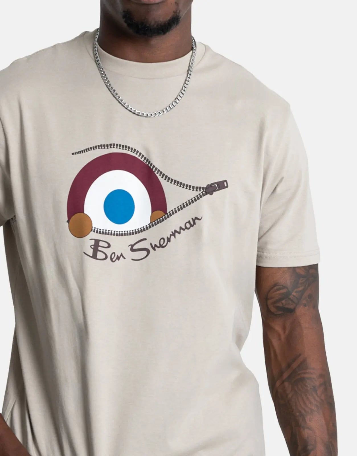 Ben Sherman Sneaky Target Brown T-Shirt - Subwear