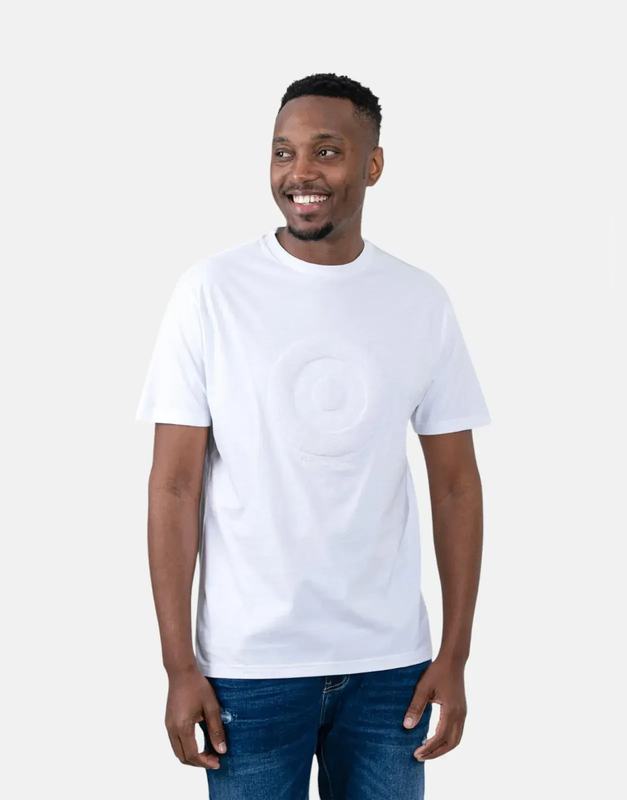 Ben Sherman Target Towelling White T-Shirt - Subwear