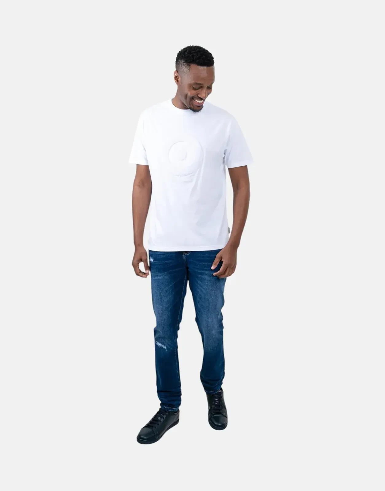 Ben Sherman Target Towelling White T-Shirt - Subwear