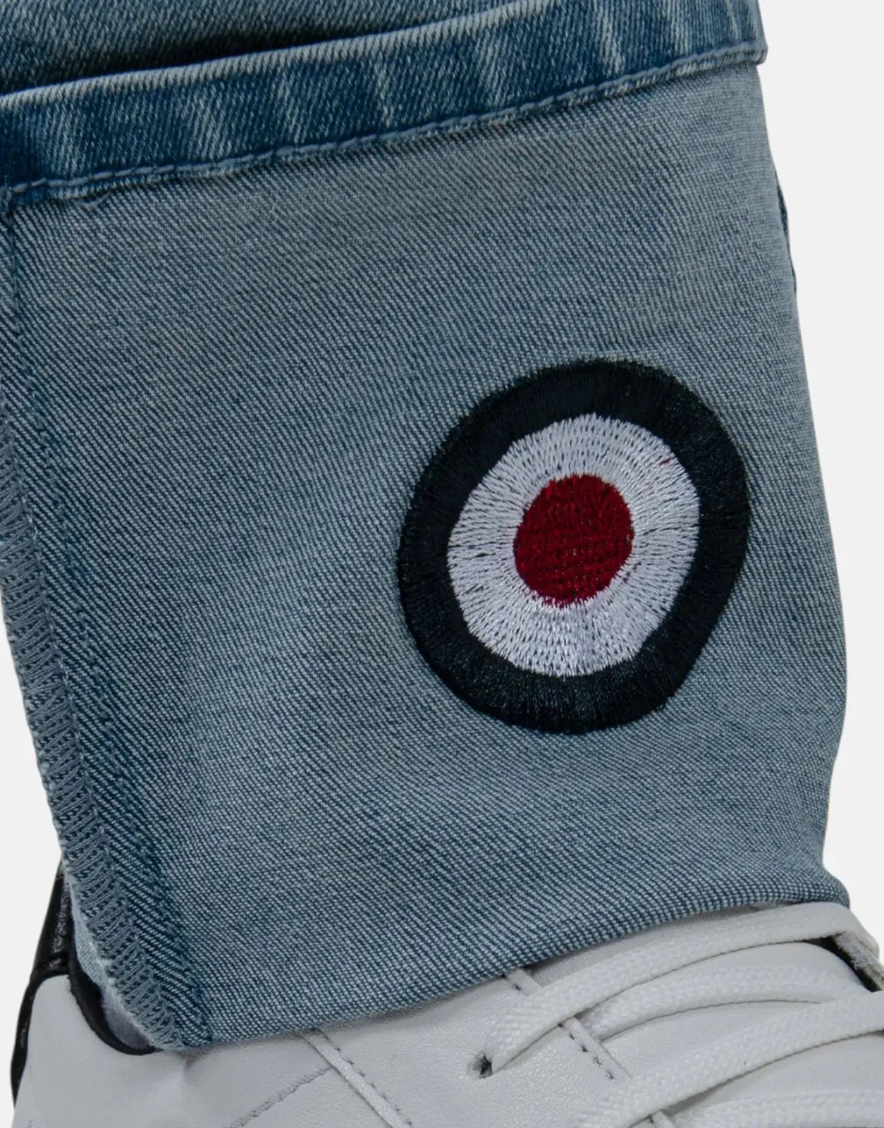 Ben Sherman Target Turn Up Slim Fit Light Blue Denim - Subwear