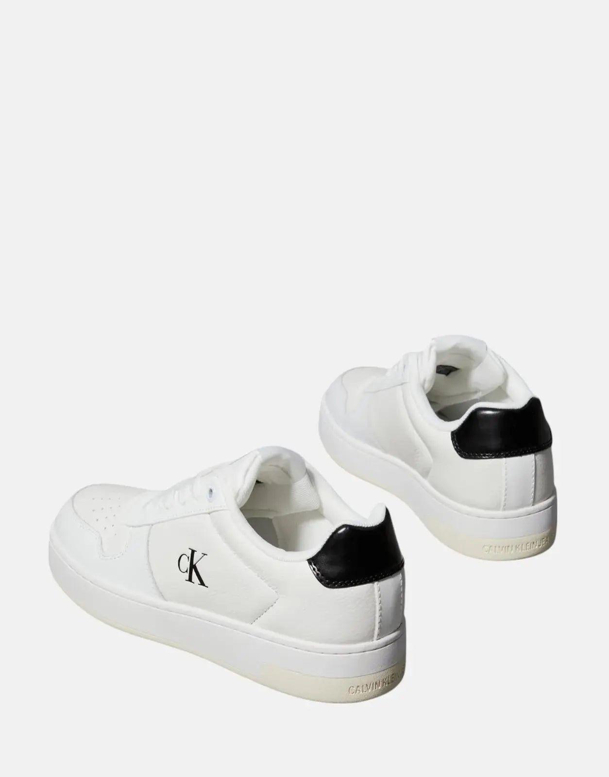 Calvin Klein Basket Cupsole Low MG White Multi Sneakers - Subwear