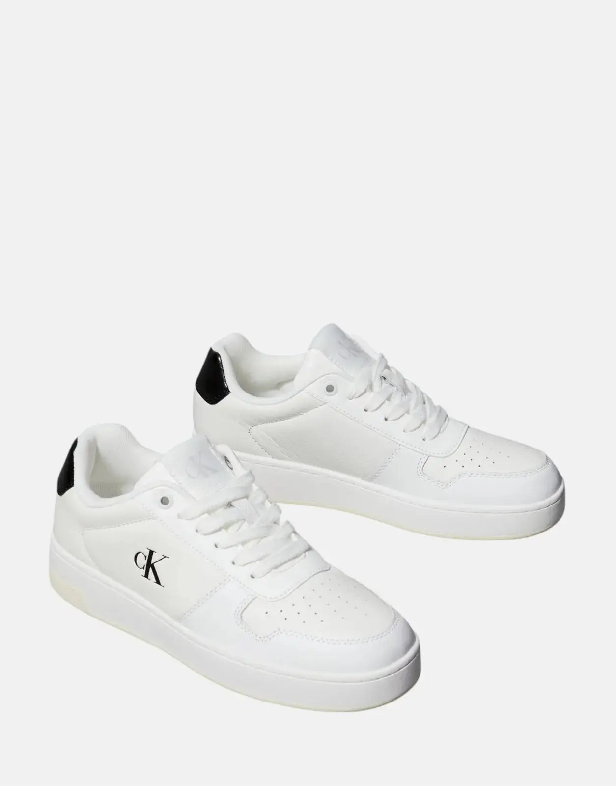 Calvin Klein Basket Cupsole Low MG White Multi Sneakers - Subwear