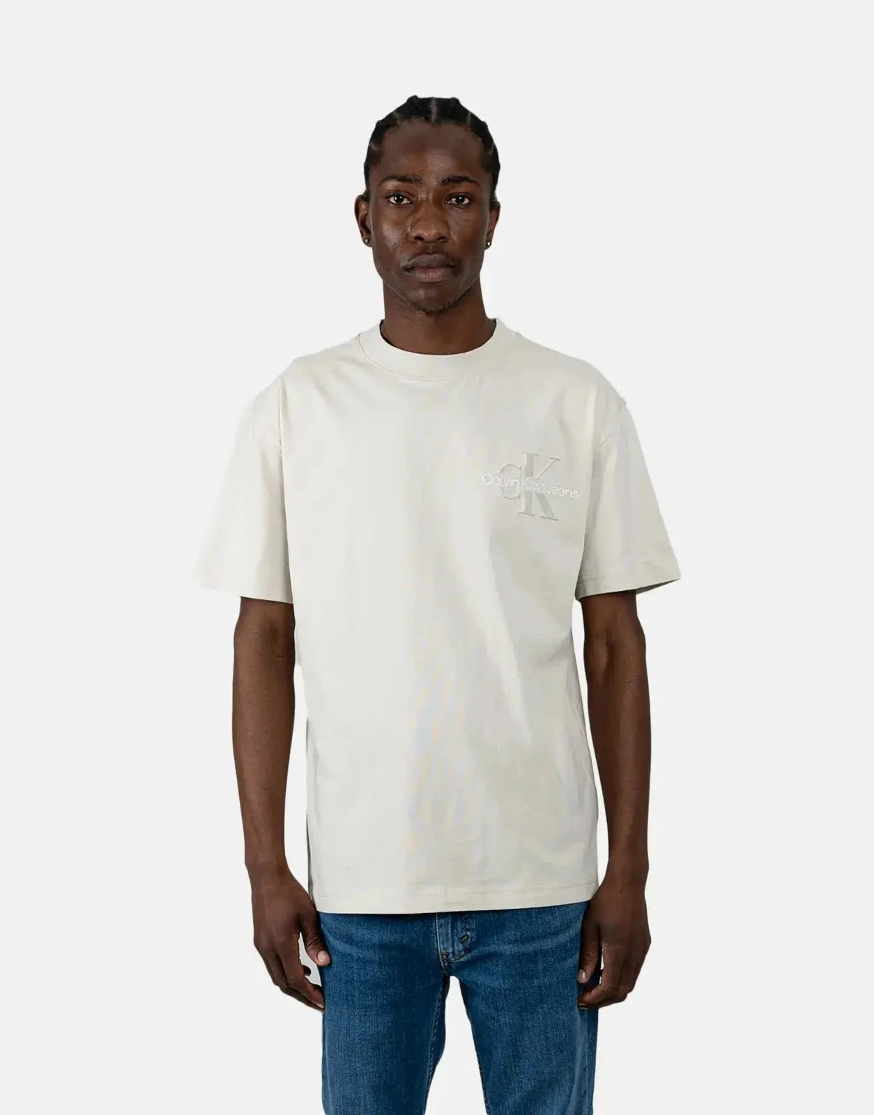 Calvin Klein Bristle Monologo T-Shirt - Subwear