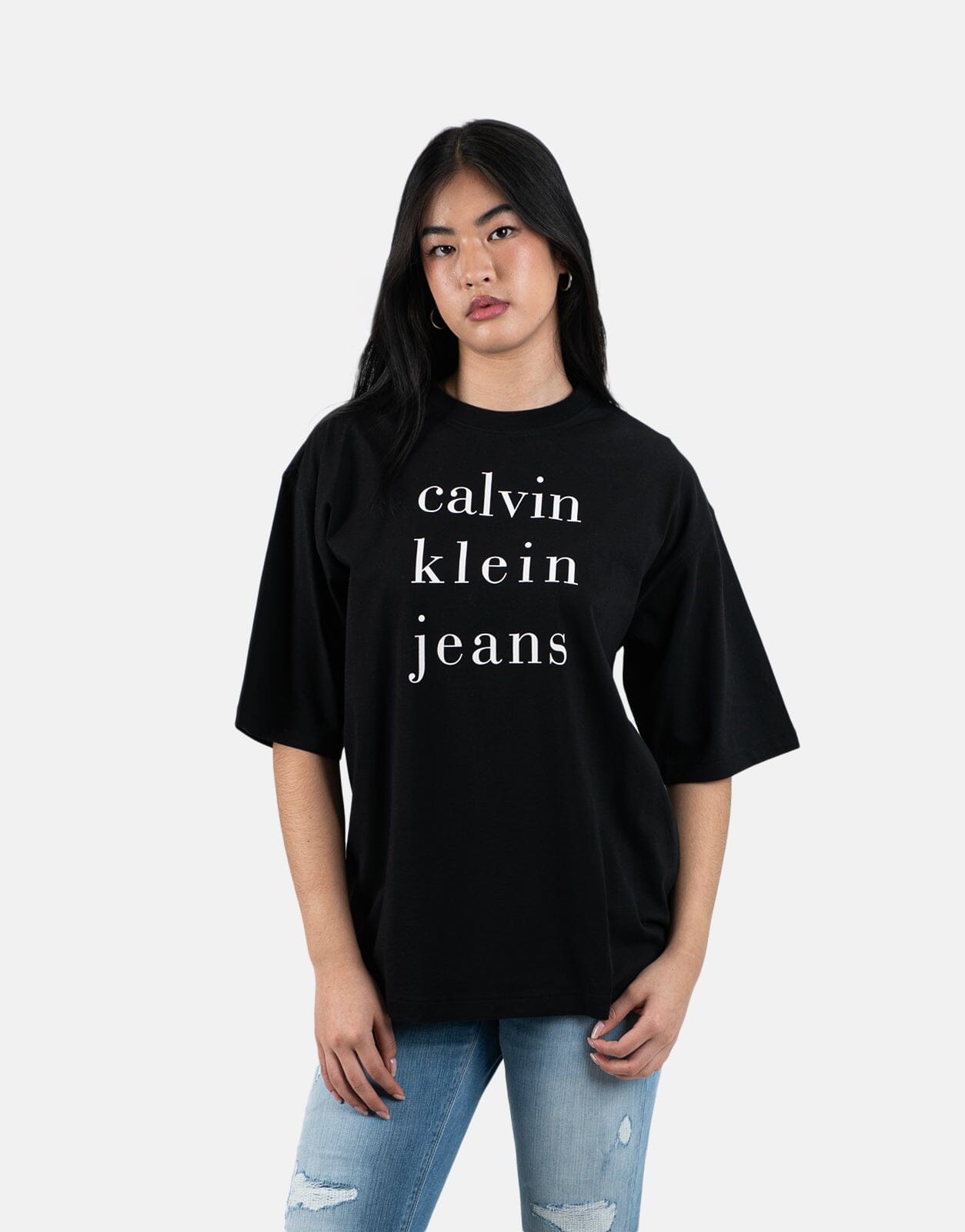 Calvin Klein CKJ Logo Black T-Shirt - Subwear