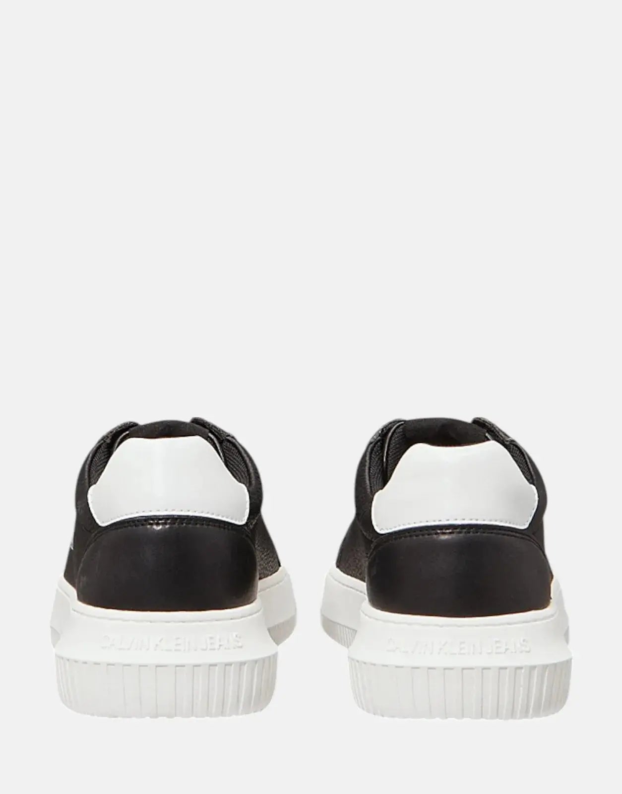 Calvin Klein Chunky Cupsole Leather MG Black/White Sneakers - Subwear