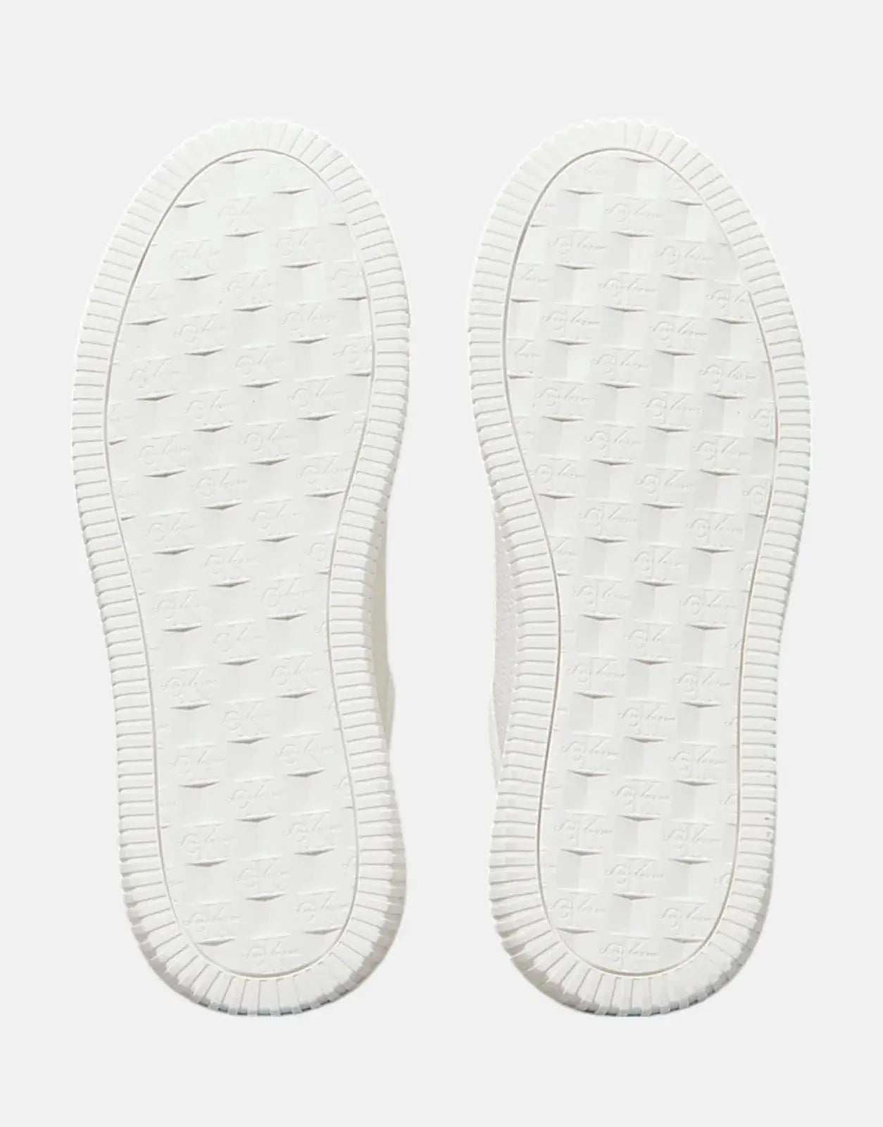 Calvin Klein Chunky Cupsole Low White Sneakers - Subwear