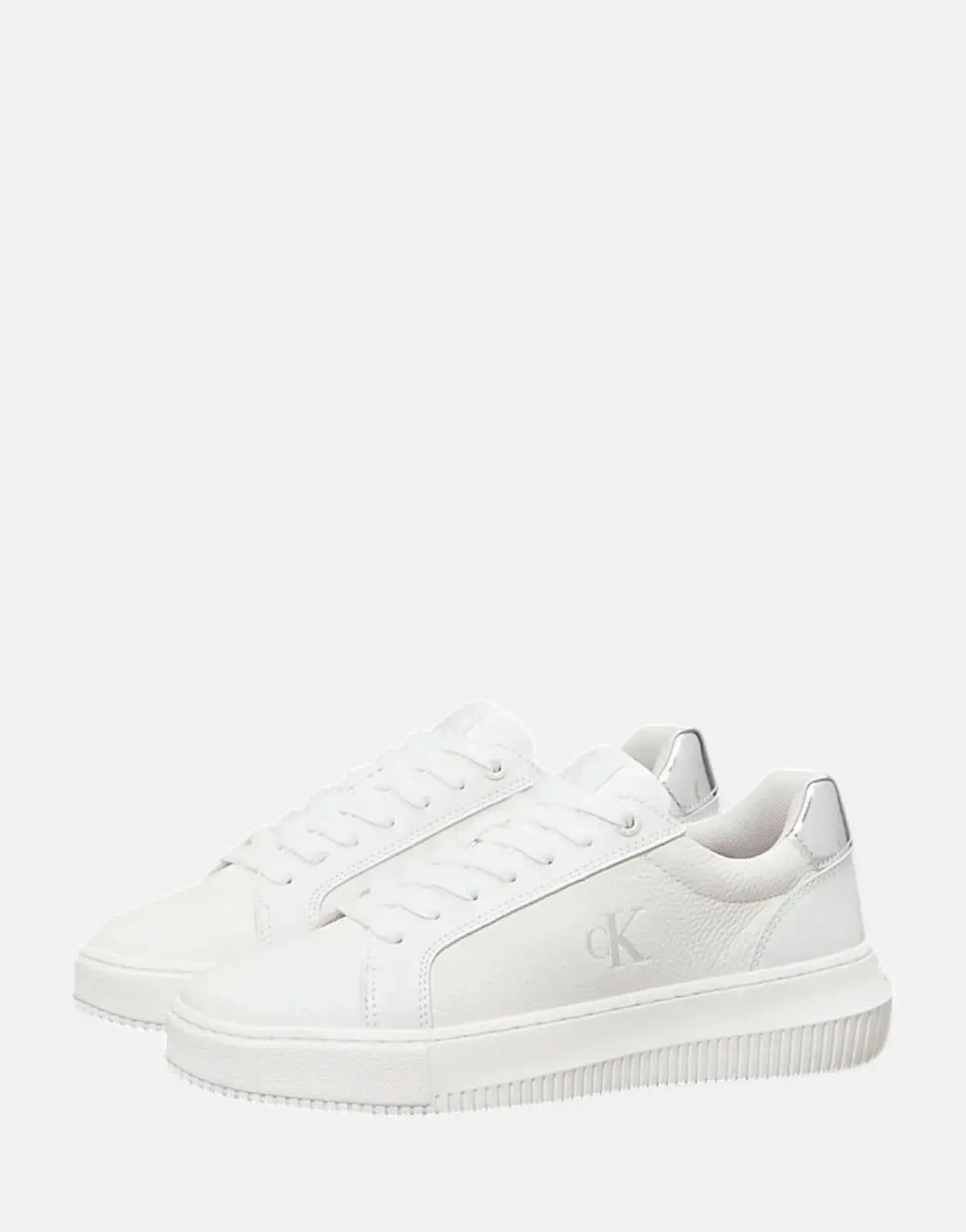 Calvin Klein Chunky Cupsole MG Low White Sneakers - Subwear