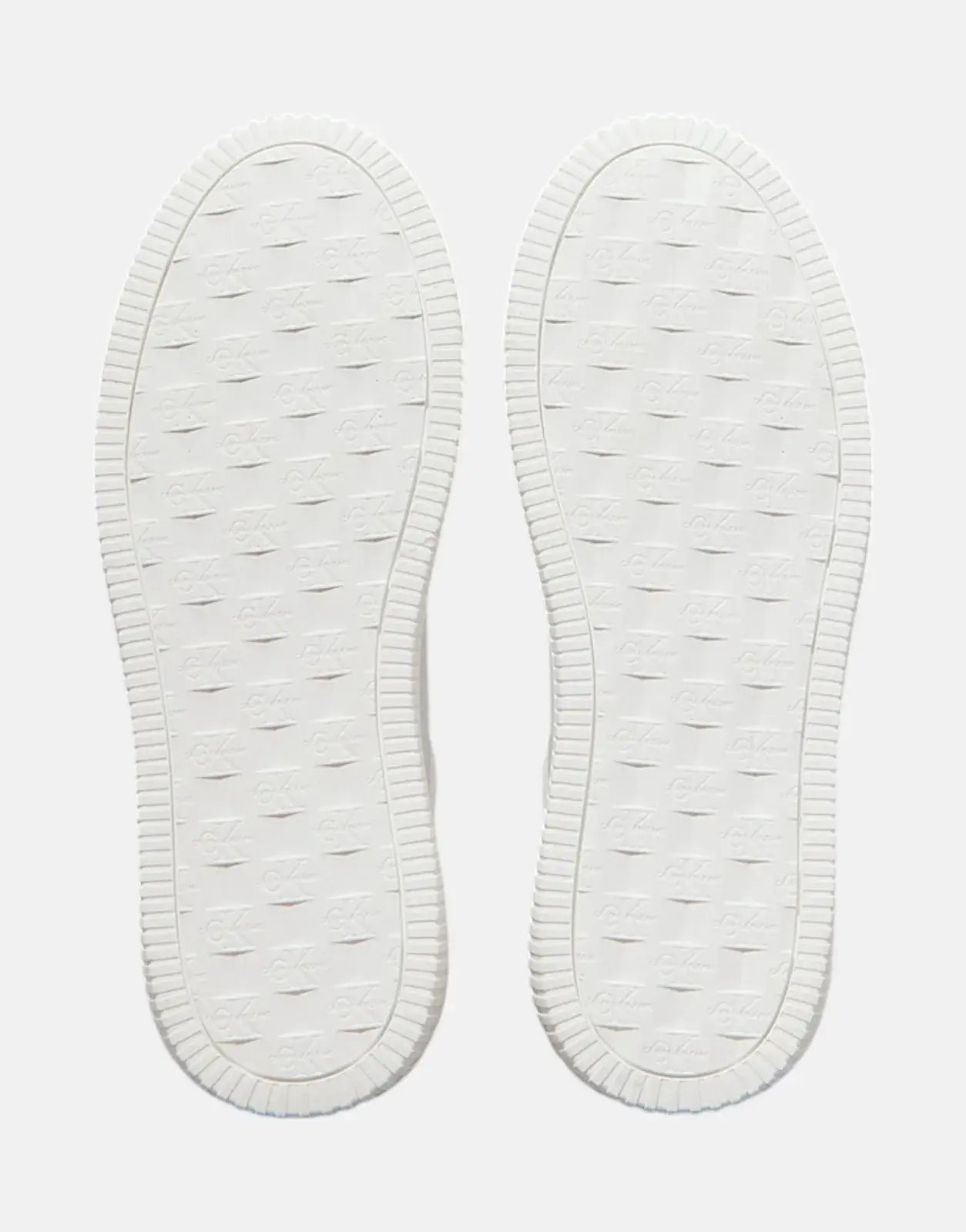 Calvin Klein Chunky Cupsole Mono Leather White Multi Sneakers - Subwear