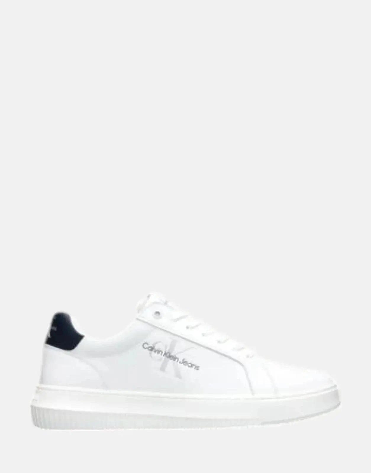 Calvin Klein Chunky Cupsole Mono White Multi Sneakers - Subwear