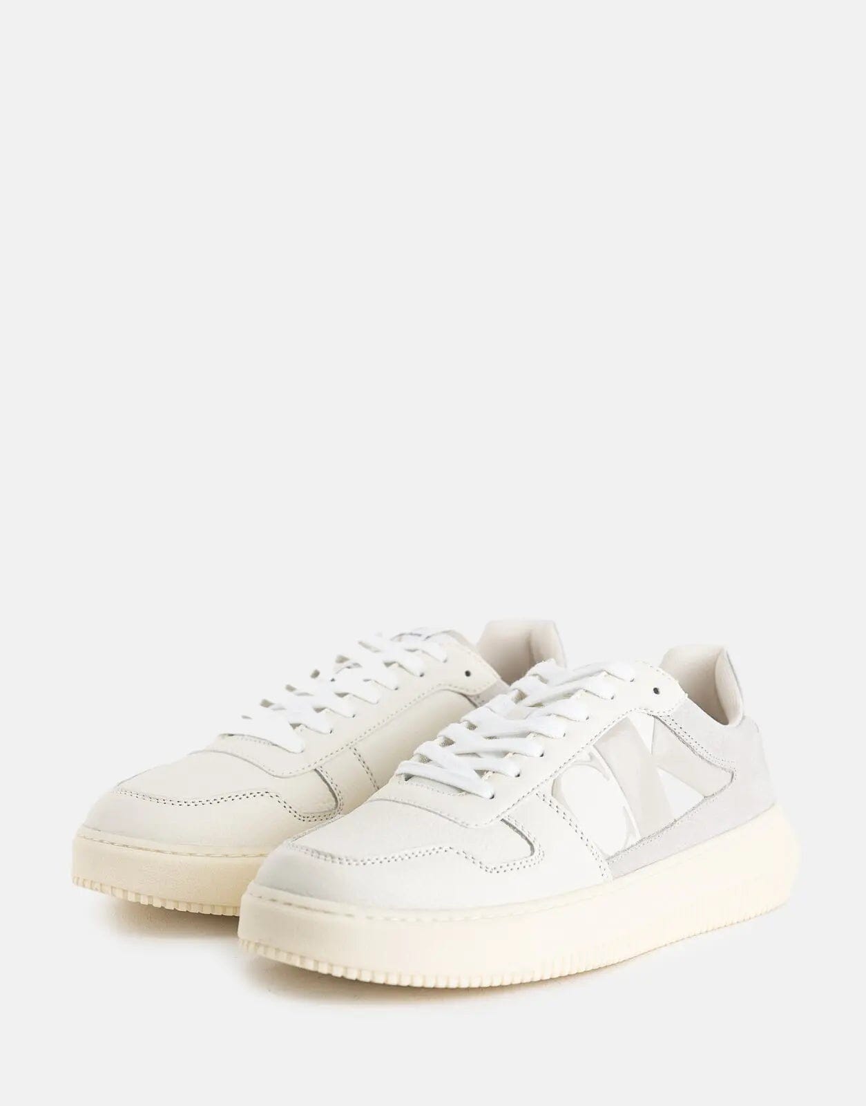 Calvin Klein Chunky Cupsole Off White Sneakers - Subwear