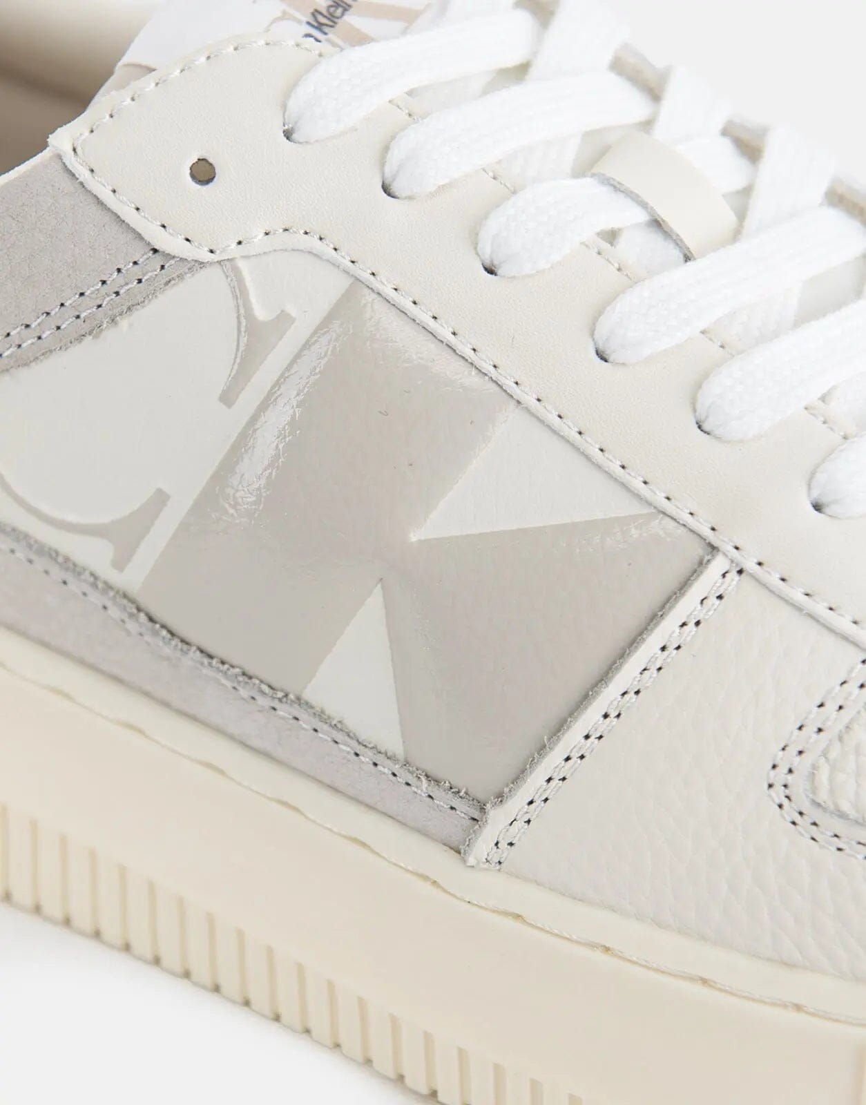 Calvin Klein Chunky Cupsole Off White Sneakers - Subwear