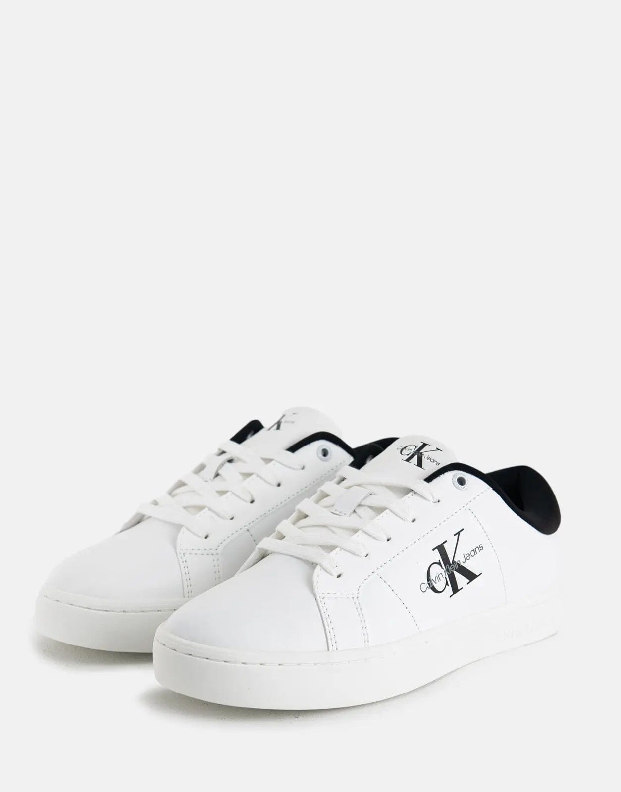 Calvin Klein Classic Cupsole Low White Multi Sneakers - Subwear