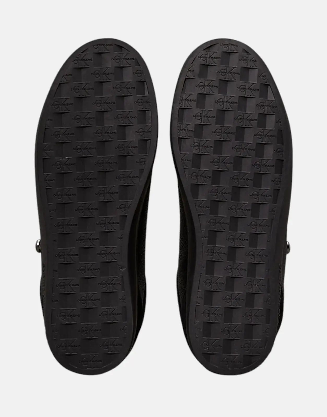 Calvin Klein Classic Cupsole Zip Low In Black Sneakers - Subwear