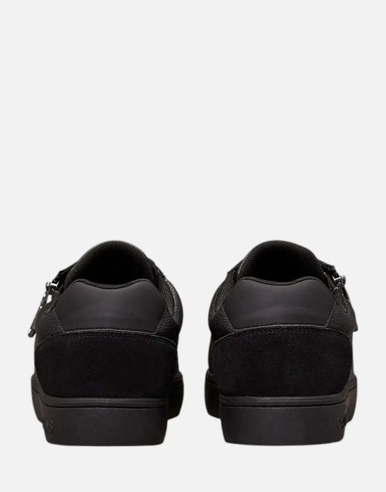 Calvin Klein Classic Cupsole Zip Low In Black Sneakers - Subwear