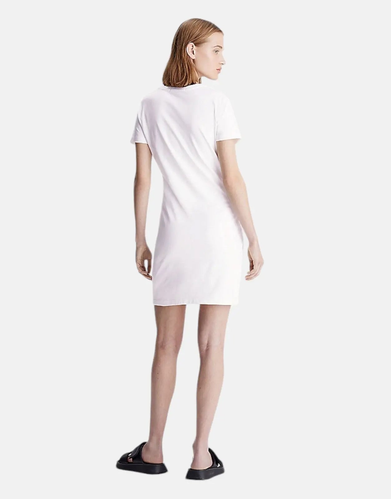 Calvin Klein Diffused Monologo White Dress - Subwear
