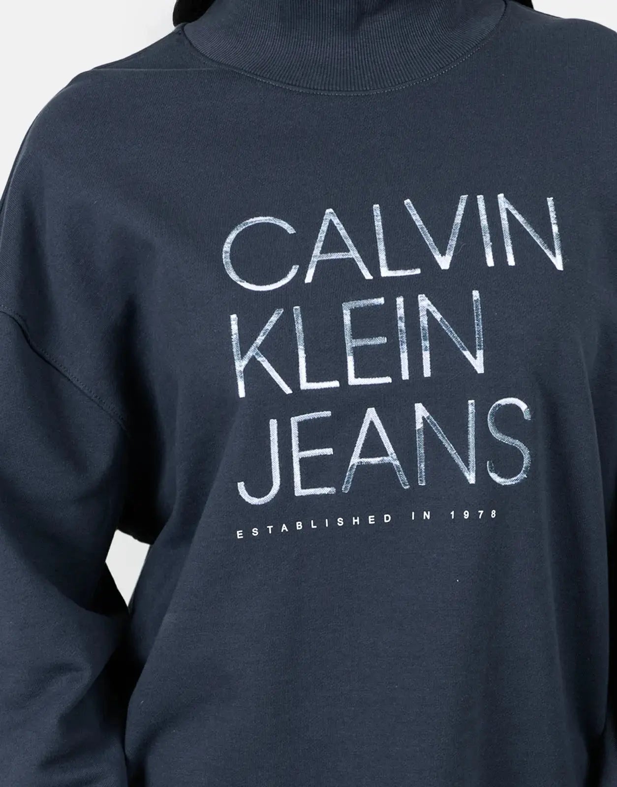 Calvin Klein Embroidered Institutional Sweatshirt - Subwear