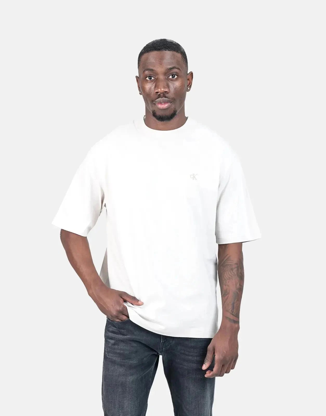 Calvin Klein Heavy Relaxed T-Shirt Grey - Subwear