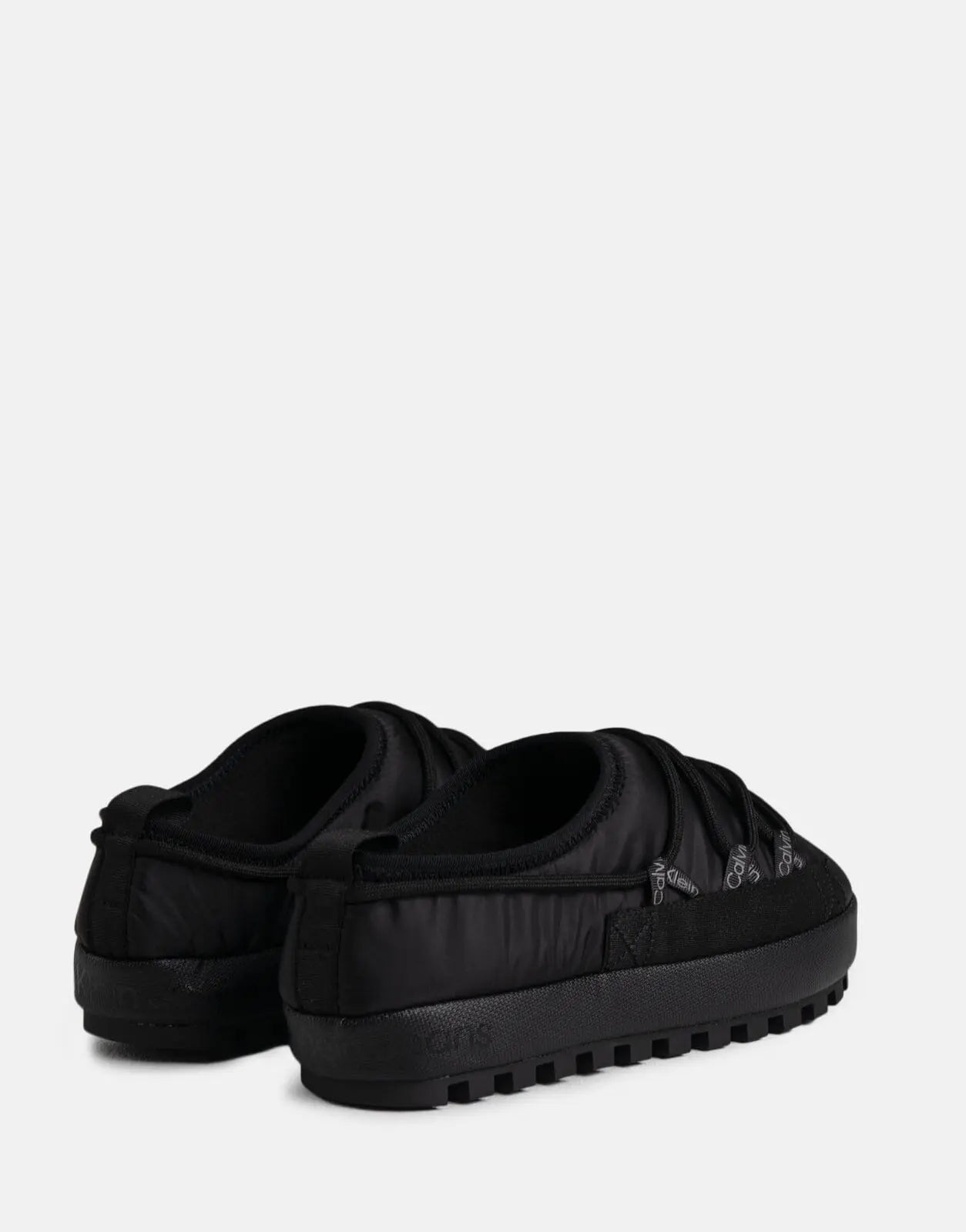 Calvin Klein Home Slipper Lacing Black - Subwear