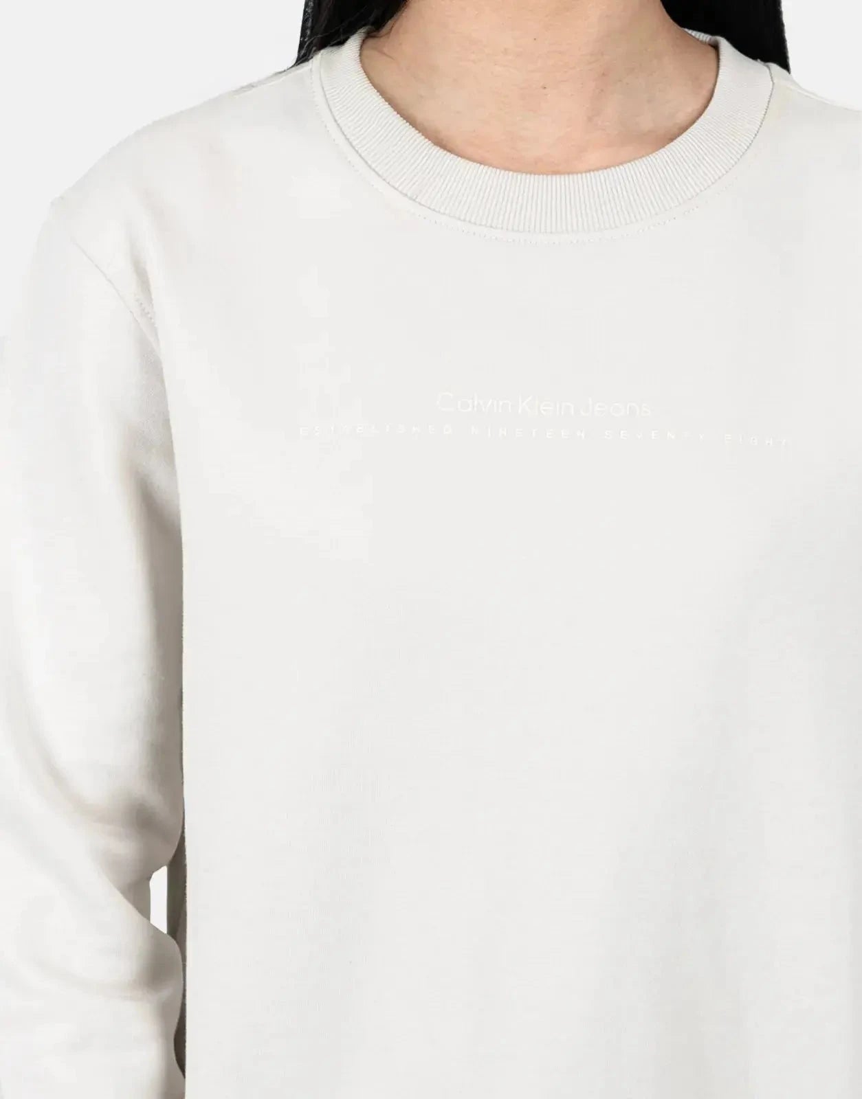 Calvin Klein Institutional Graphic Light Brown T-Shirt - Subwear