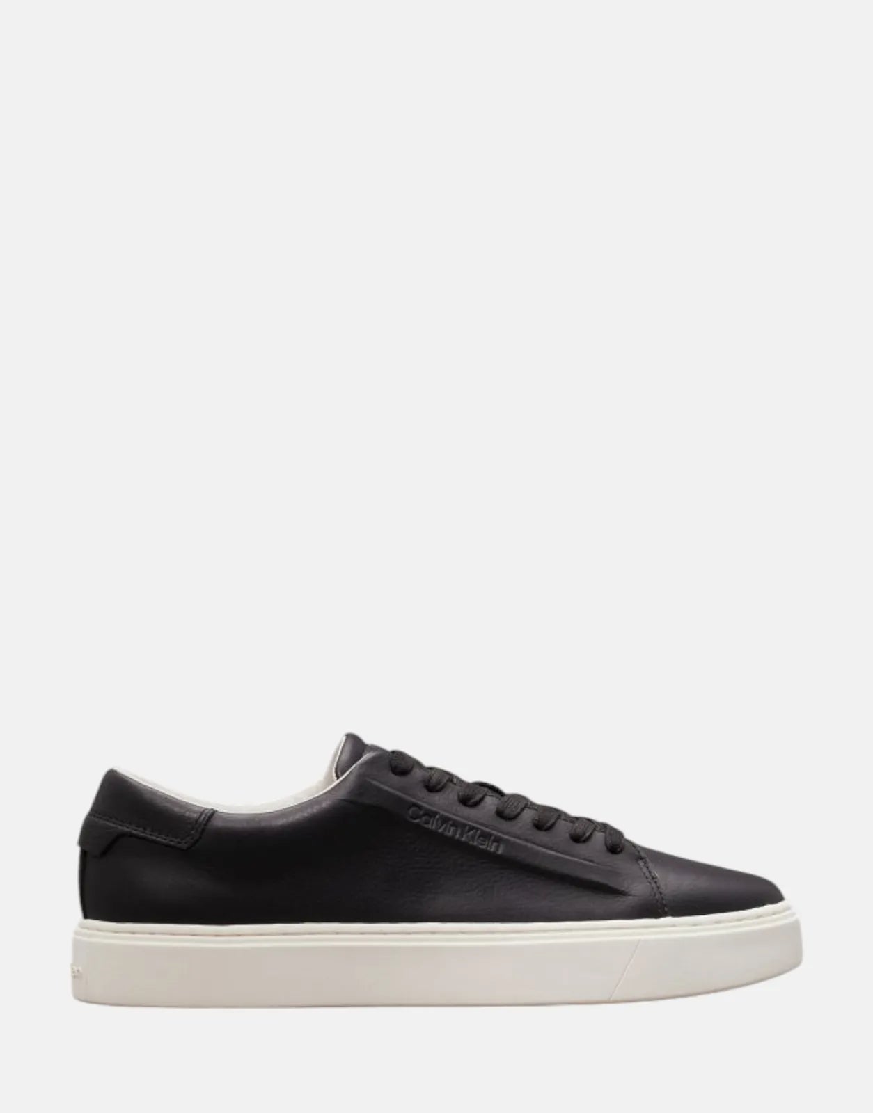 Calvin Klein Low Top Lace Up Black Sneakers - Subwear