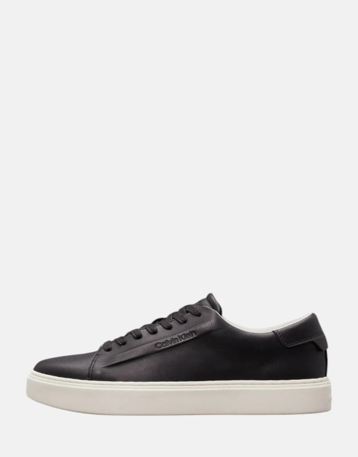Calvin Klein Low Top Lace Up Black Sneakers - Subwear