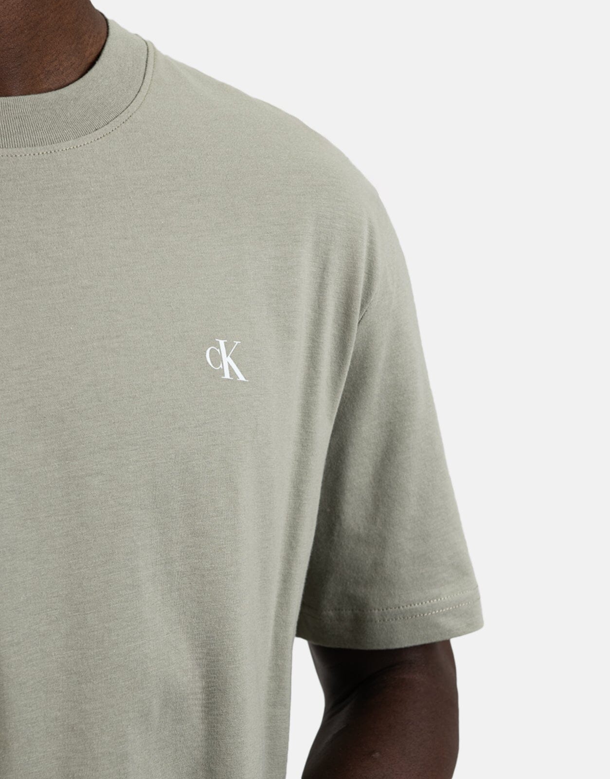 Calvin Klein Painted Calvin Klein Jeans Brown T-Shirt - Subwear