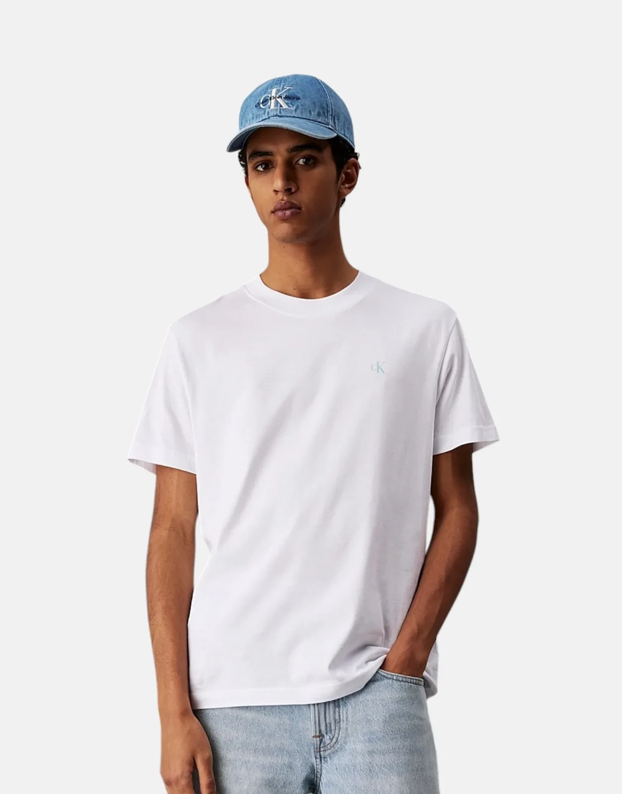Calvin Klein Painted Calvin Klein Jeans White T-Shirt - Subwear