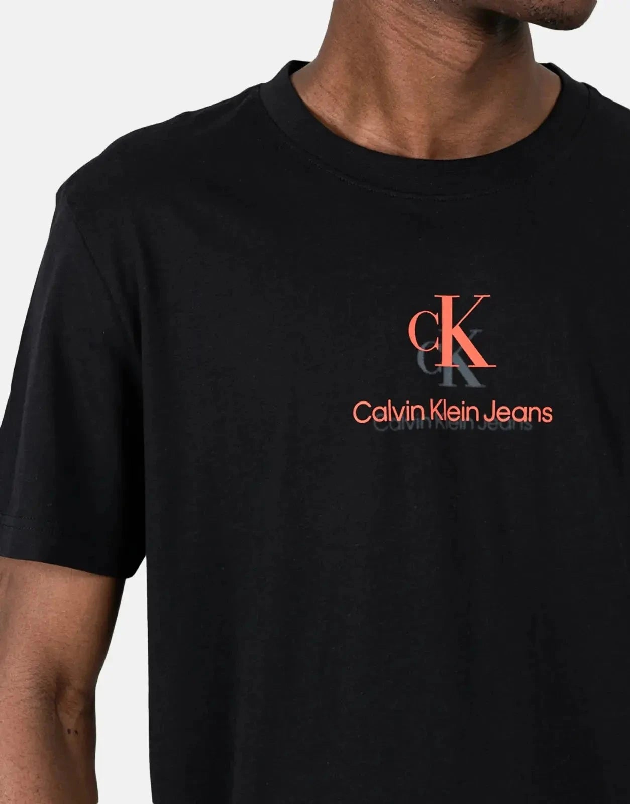 Calvin Klein Shadow Logo Black T-Shirt - Subwear
