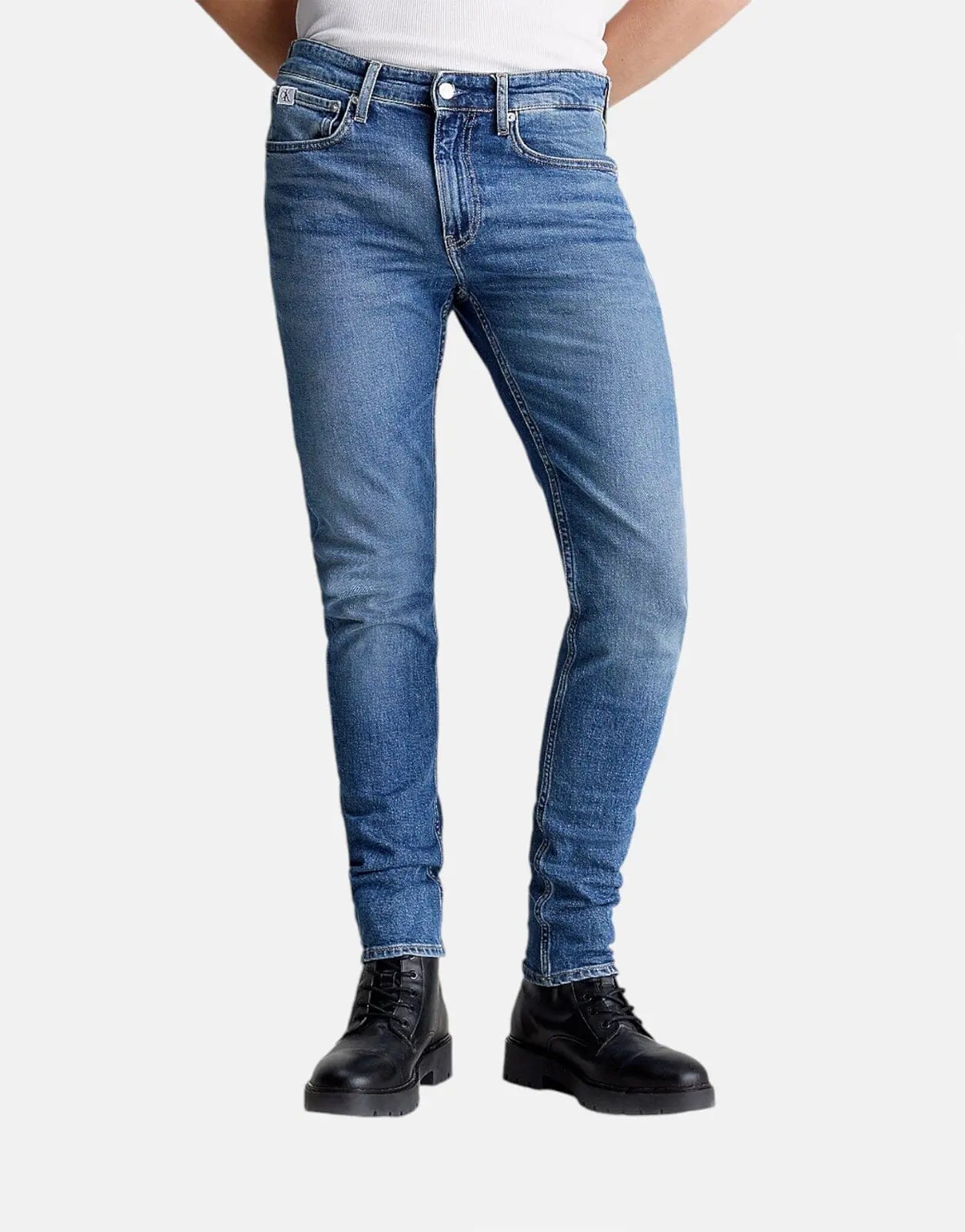 Calvin Klein Slim Taper Medium Denim Jeans - Subwear