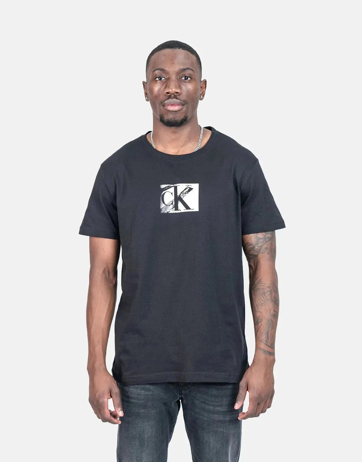 Calvin Klein Small Box T-Shirt Black - Subwear