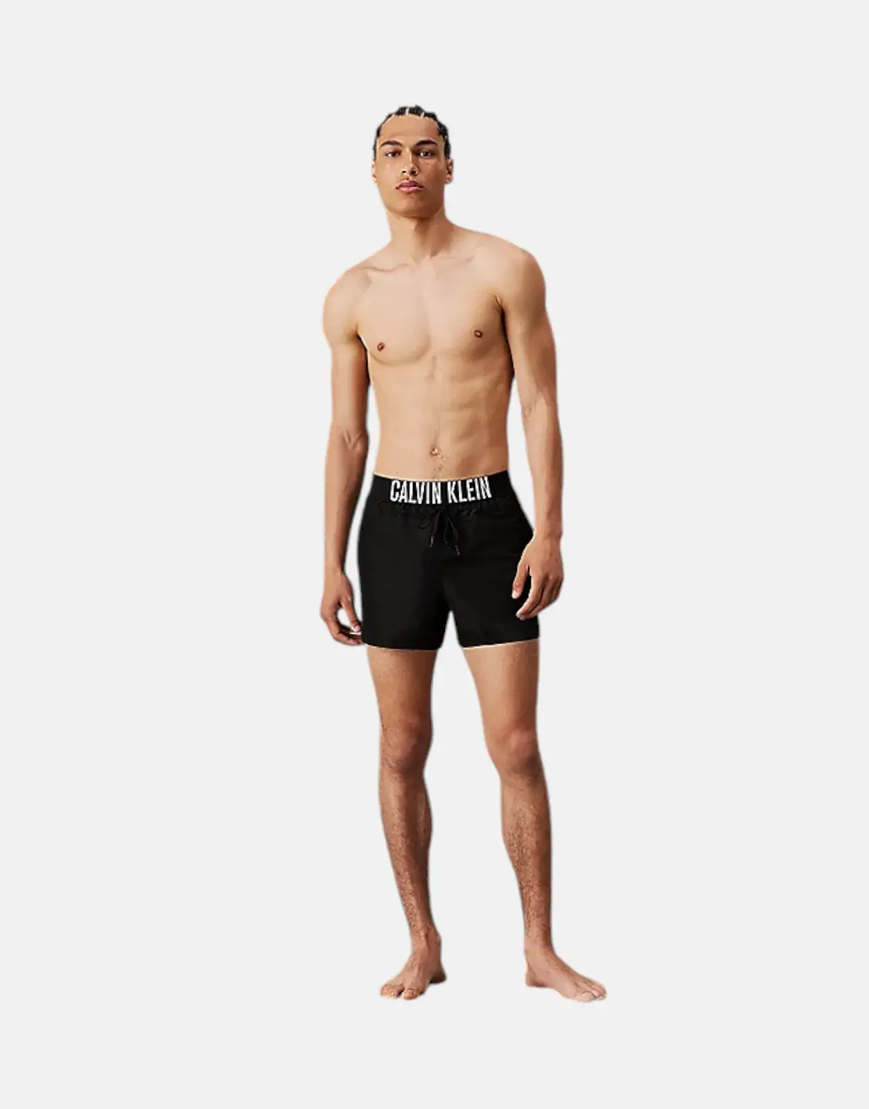 Calvin Klein Waistband Black Swim Shorts - Subwear