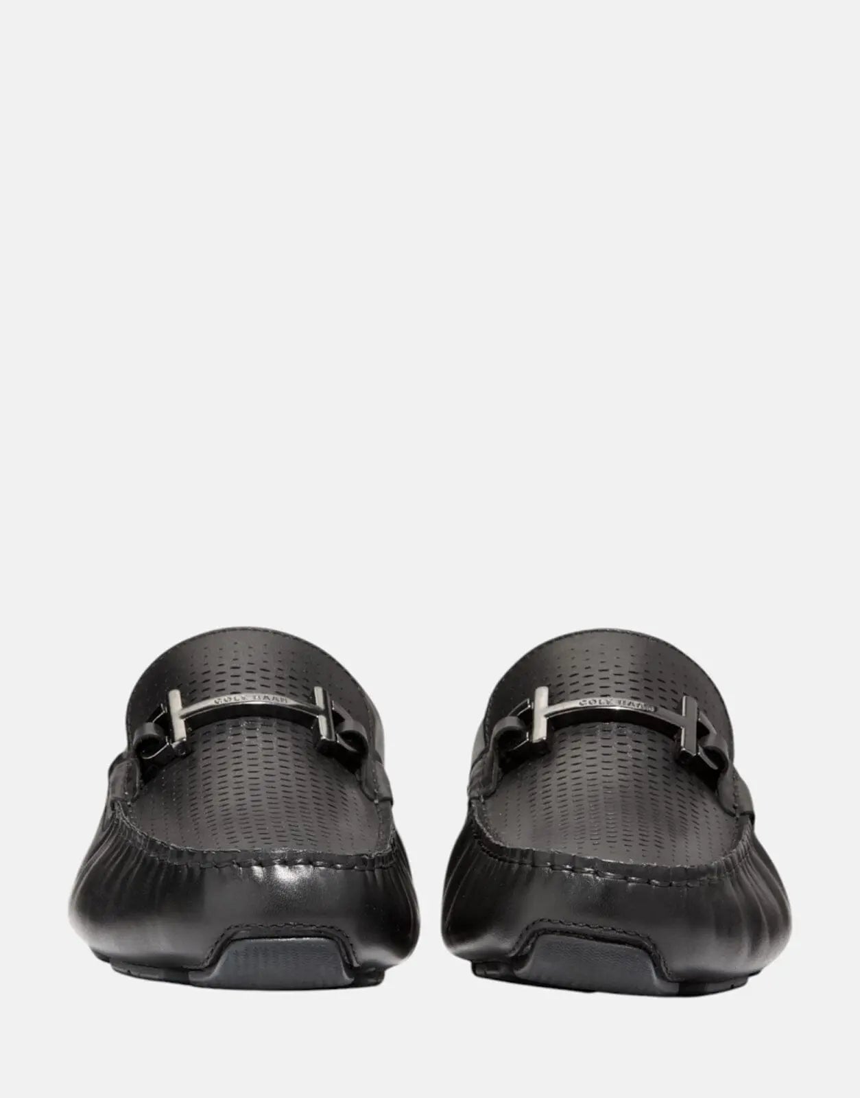 Cole Haan Grand Laser Bit Driving Black Loafers - Subwear