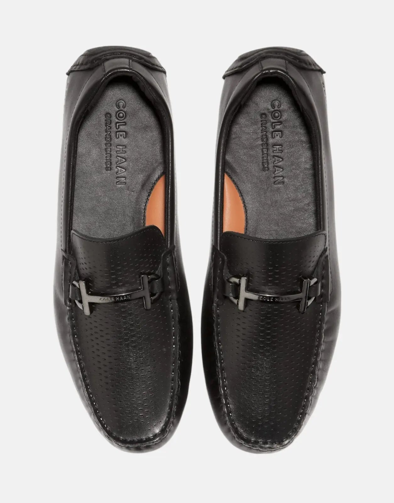 Cole Haan Grand Laser Bit Driving Black Loafers - Subwear