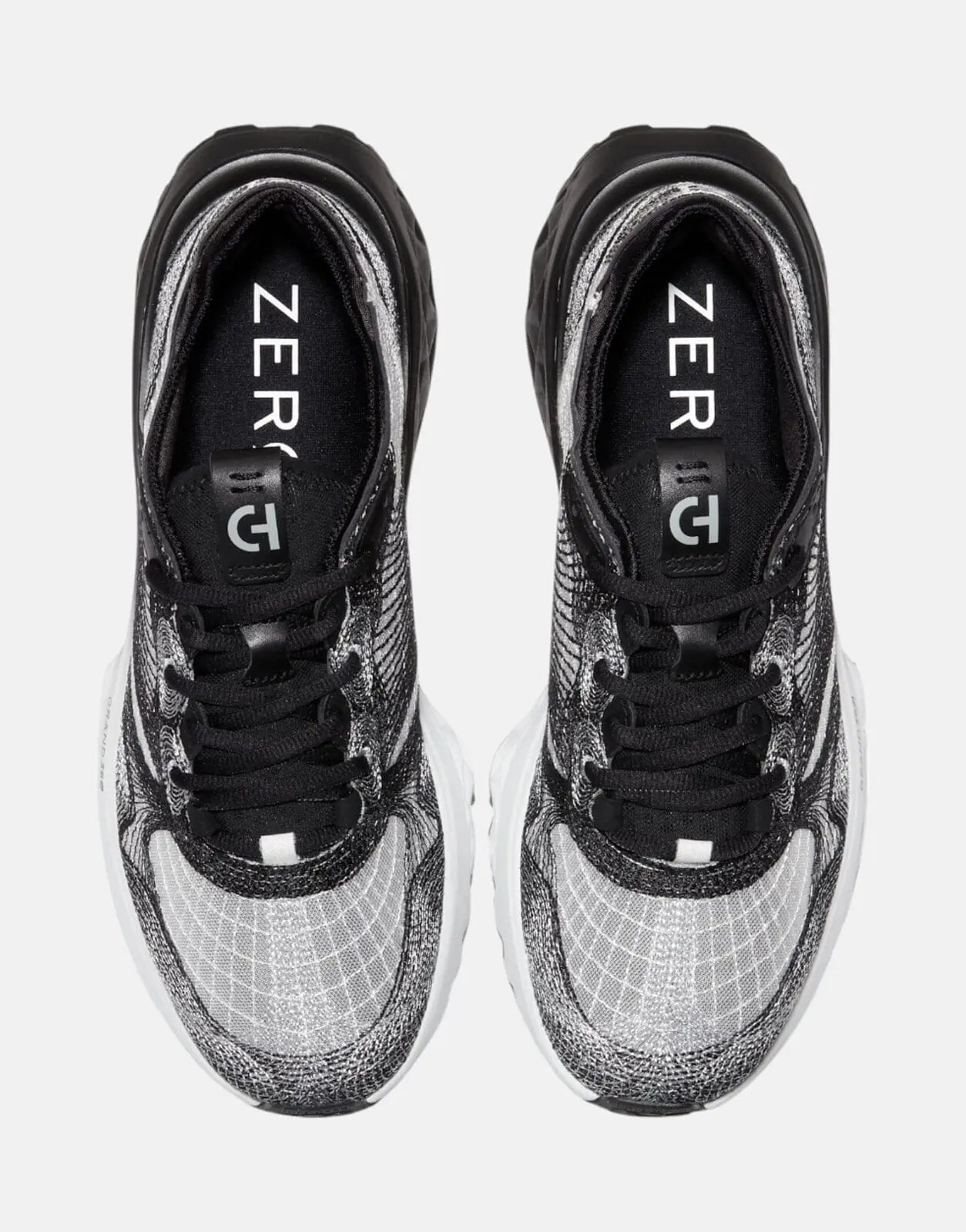 Cole Haan Zerogrand Embrostitch Running Shoes Blk/Grey - Subwear