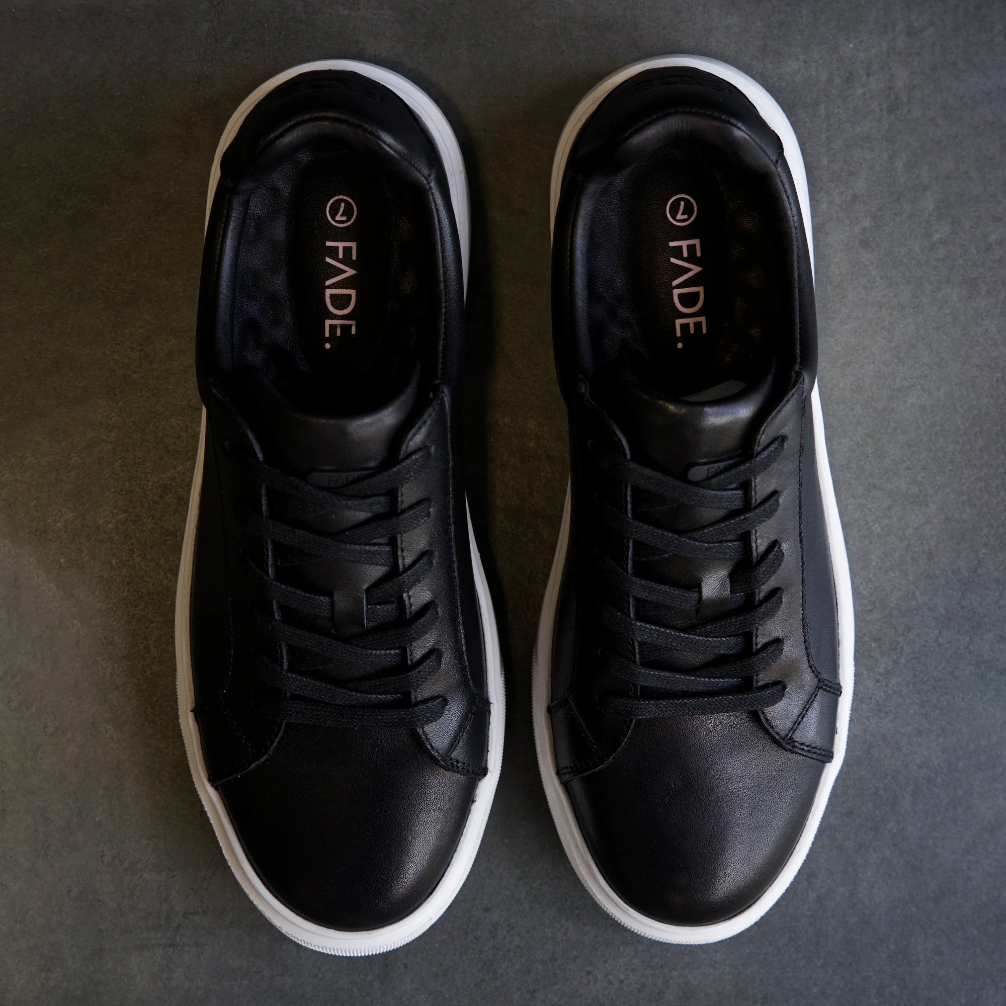 Fade Iconic Sneaker Nappa Leather Black