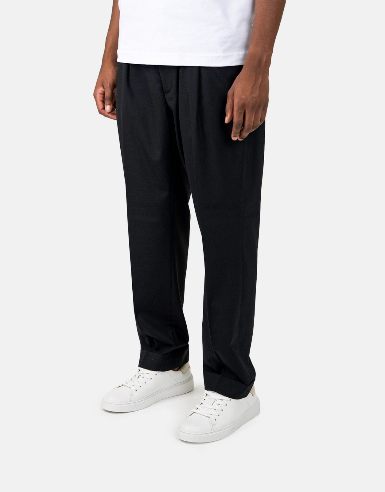 Les Hommes Black Chino Pants - Subwear