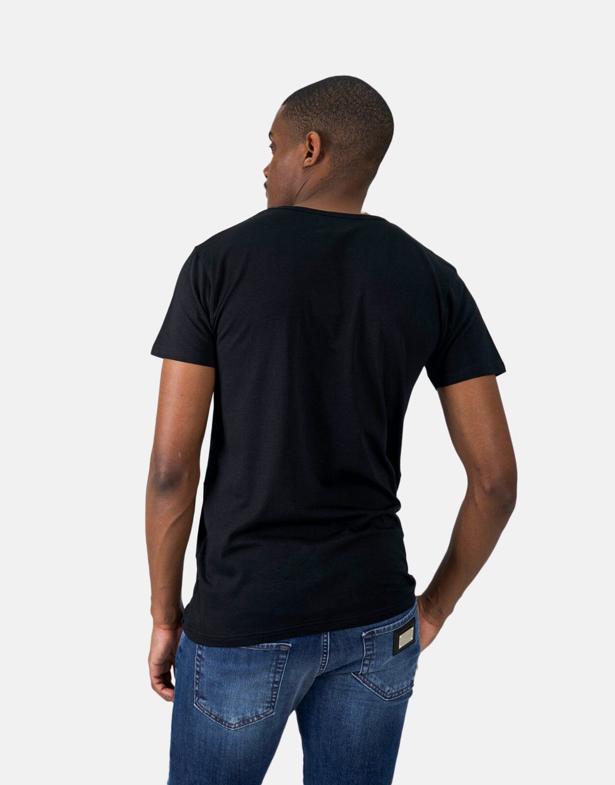 Les Hommes Basic Black T-Shirt - Subwear