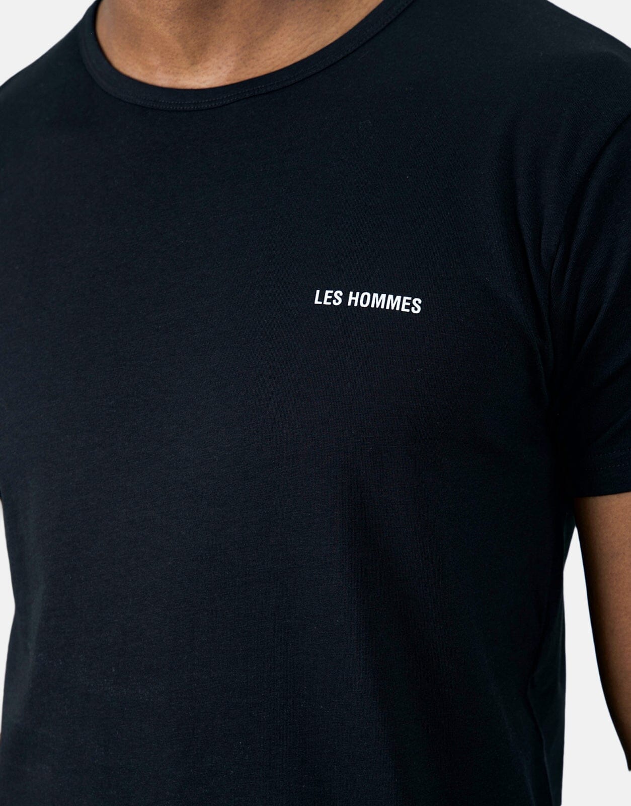 Les Hommes Basic Black T-Shirt - Subwear