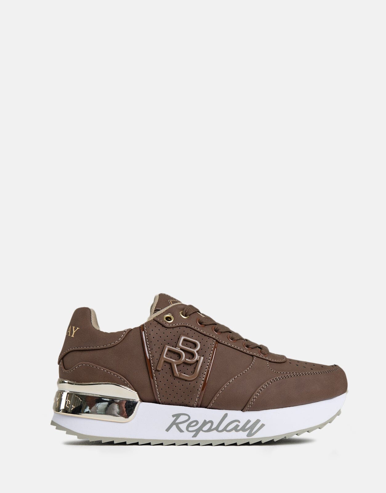 Replay Penny Bloc Brown Sneakers - Subwear