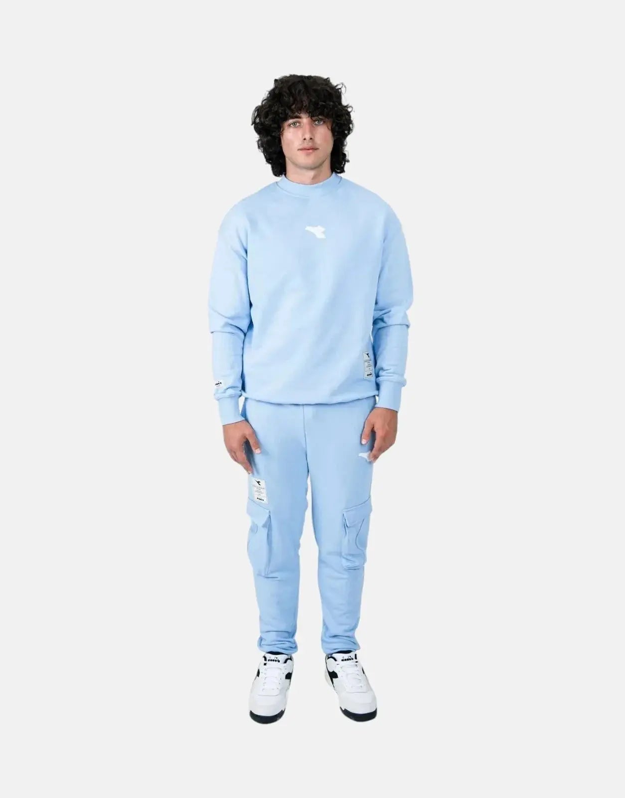 Diadora Axis Blue Sweatshirt - Subwear