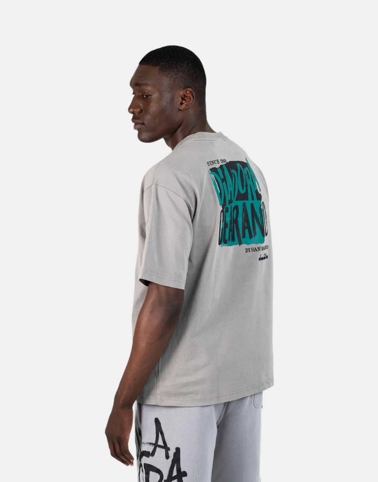 Diadora Diego Grey T-Shirt - Subwear