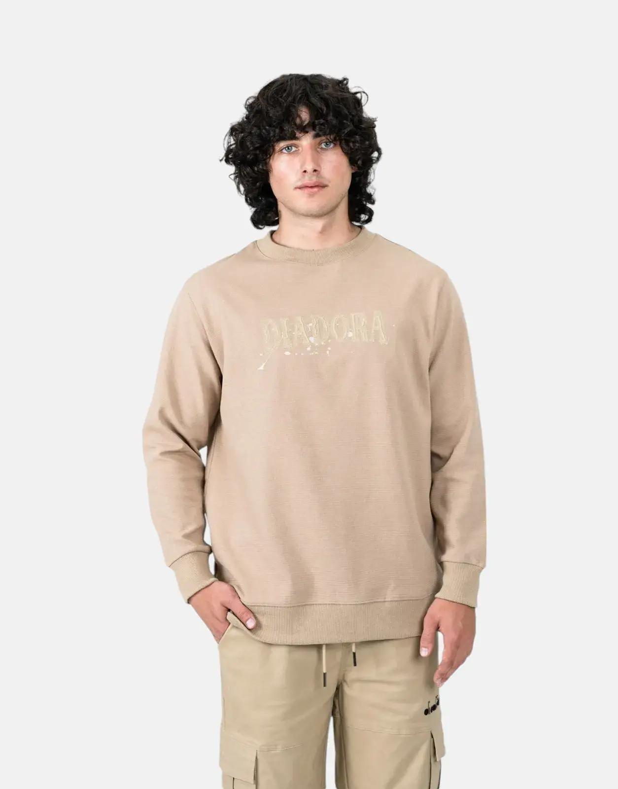 Diadora Dusk Cream Sweatshirt - Subwear