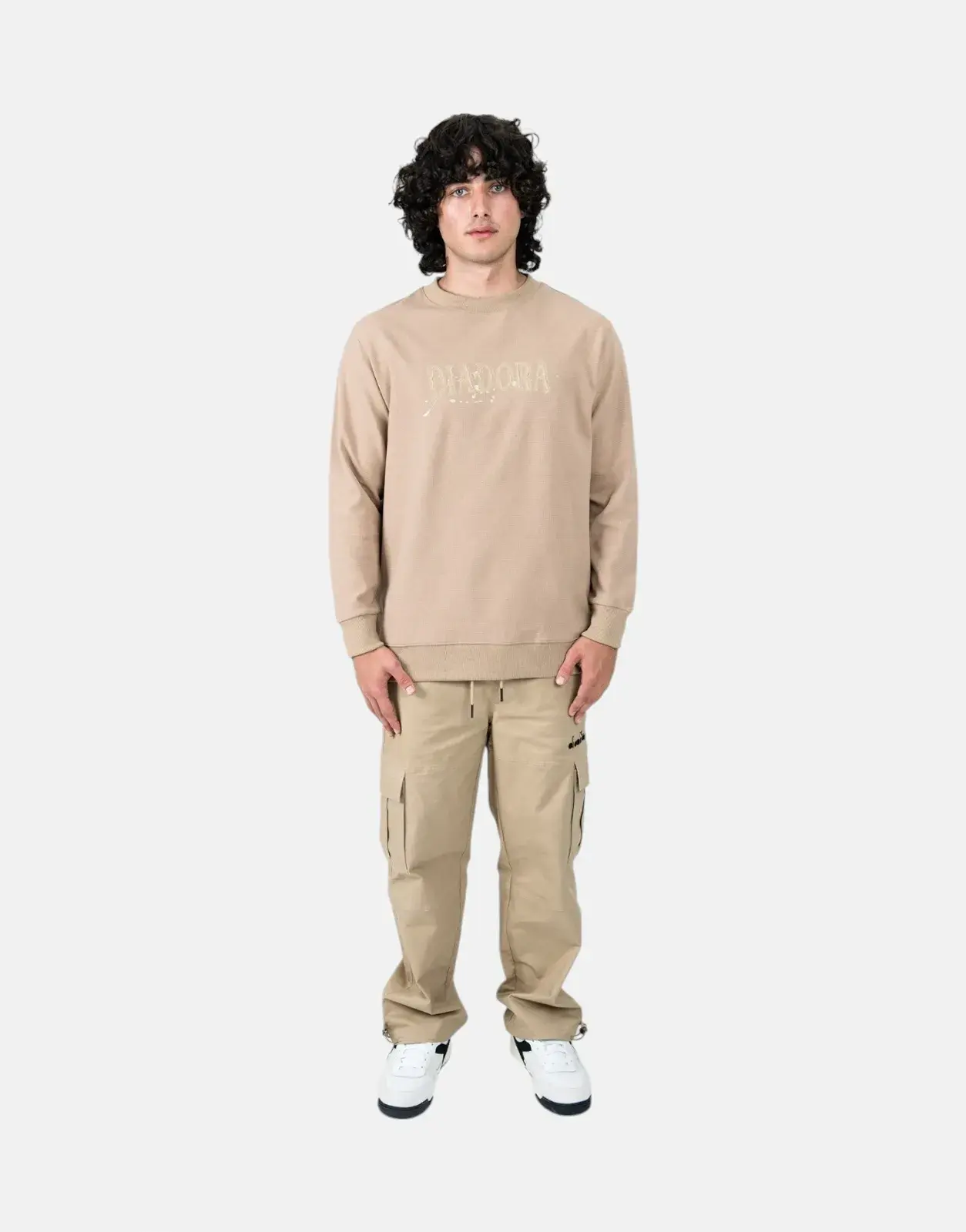 Diadora Dusk Cream Sweatshirt - Subwear