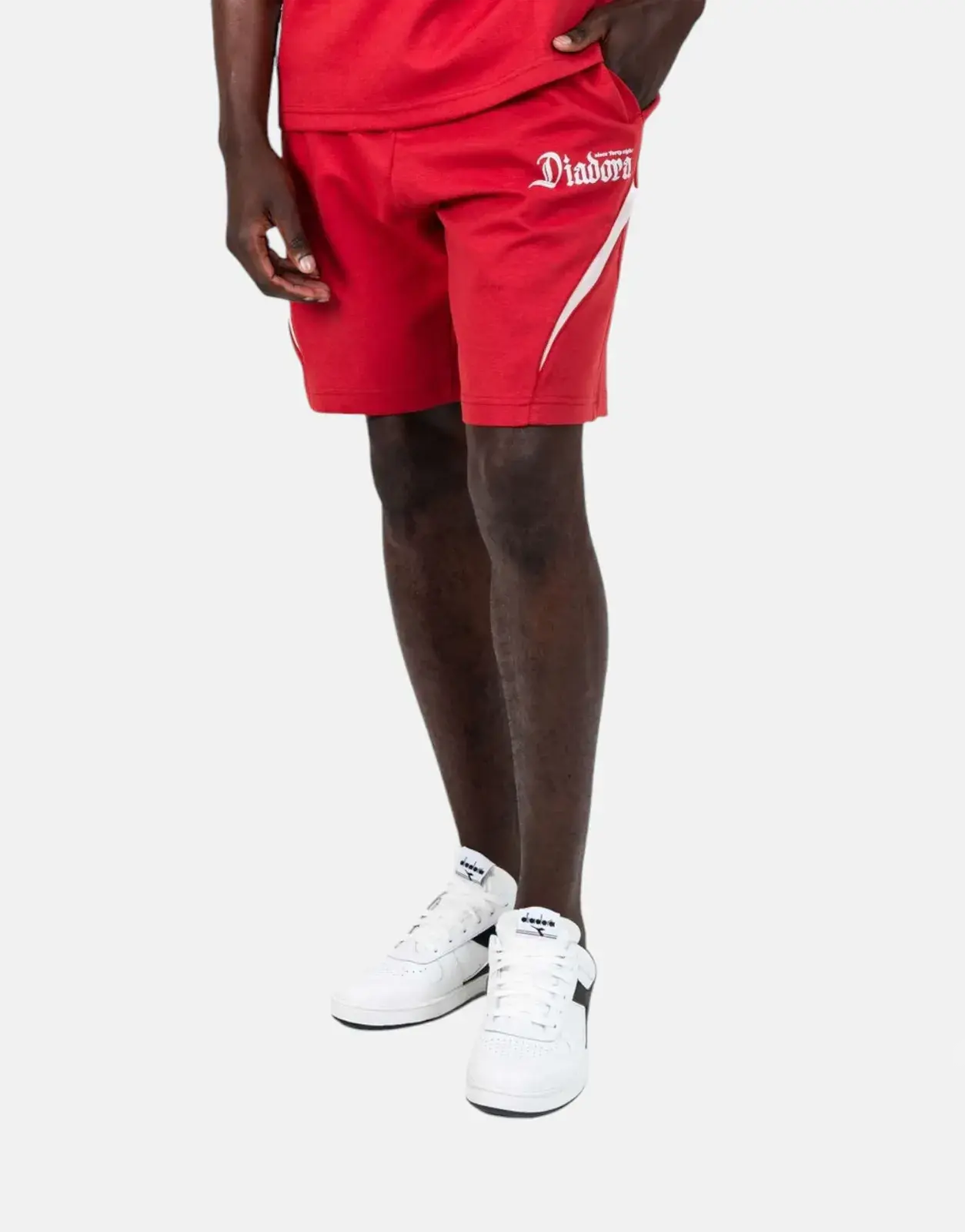 Diadora Elden Brick Red Shorts - Subwear